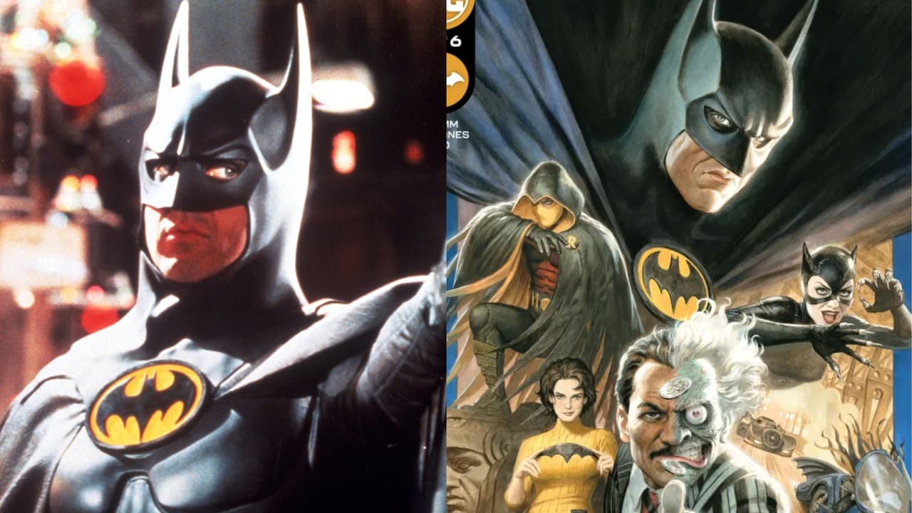 La historia del Batman de Michael Keaton continúa en los cómics.