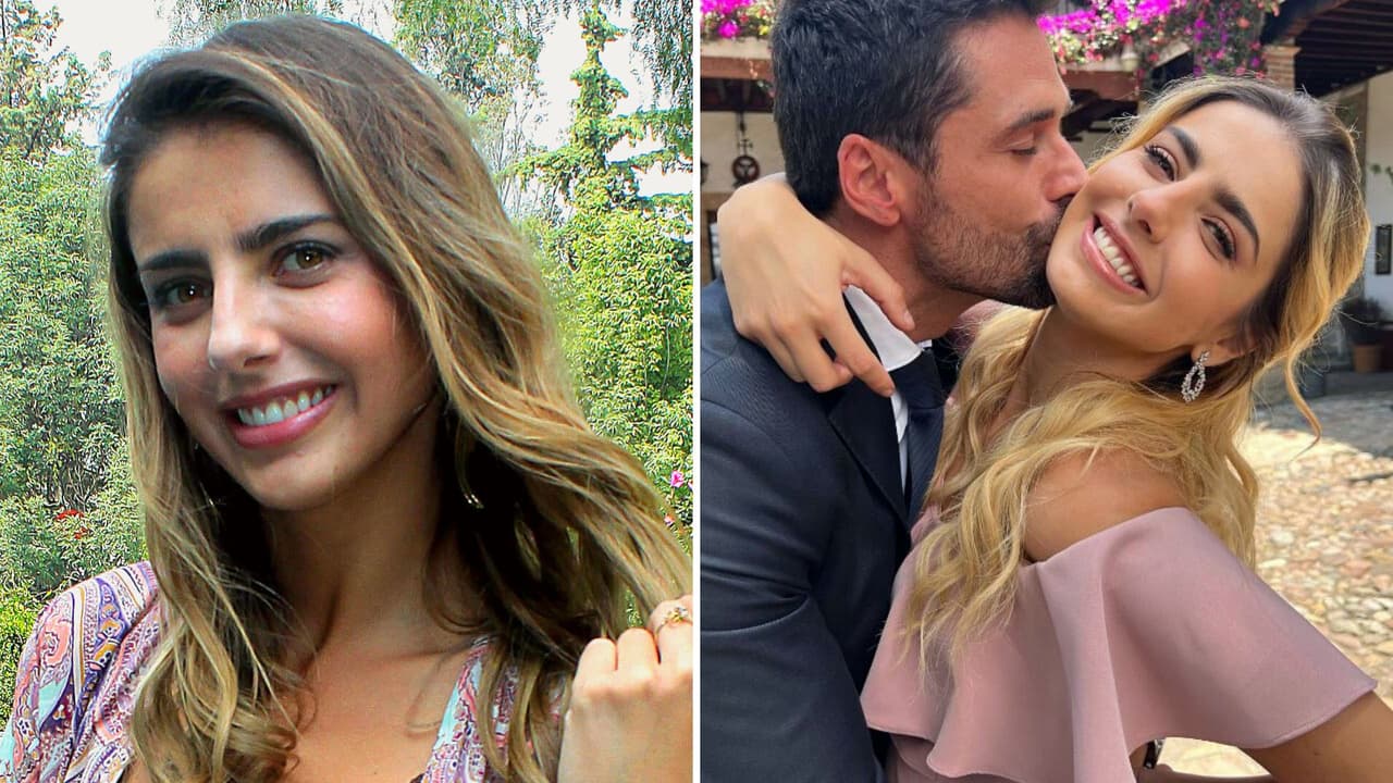 Michelle Renaud y Matías Novoa