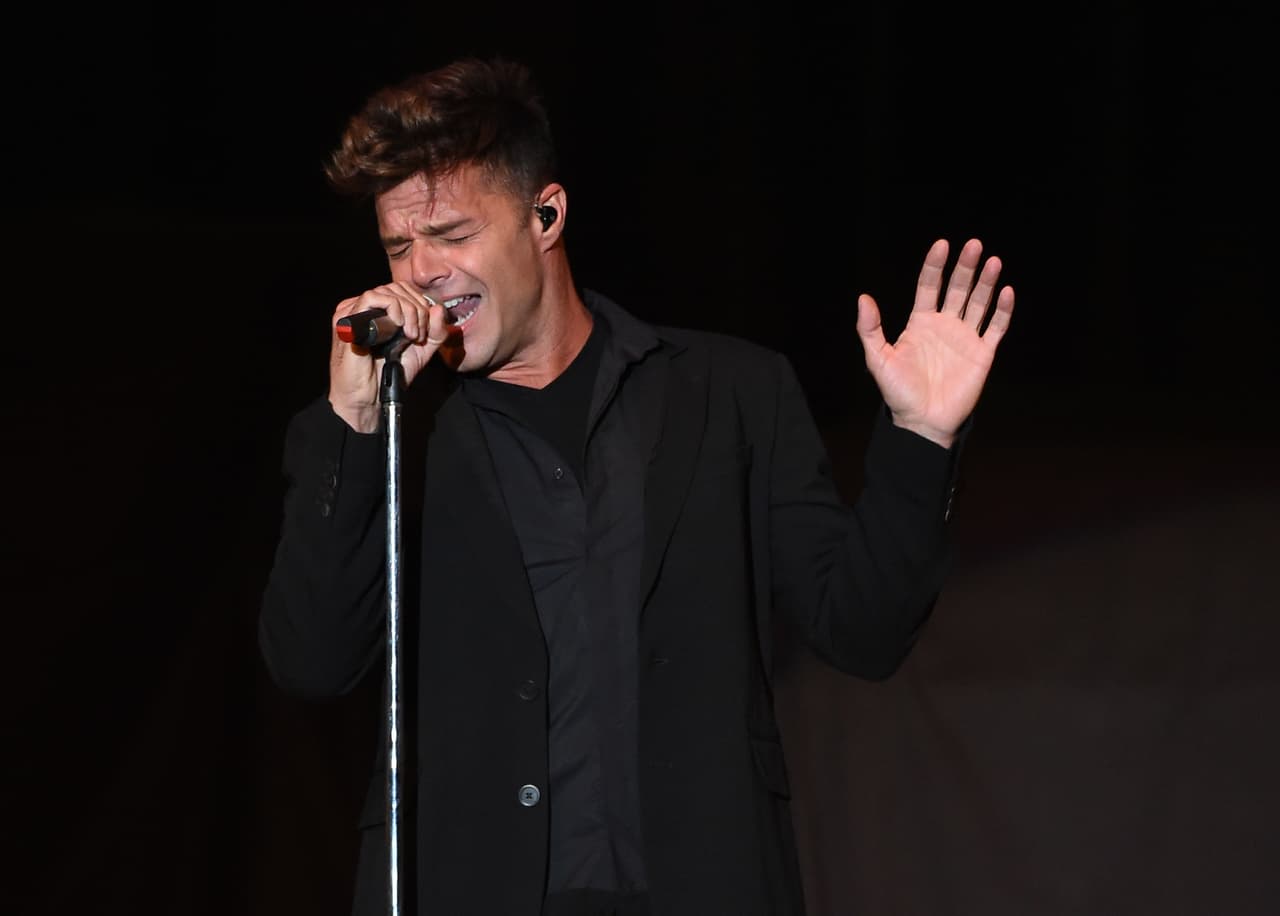 El cantante boricua durante el concierto 'Hillary Clinton: She's With Us' en junio en California.