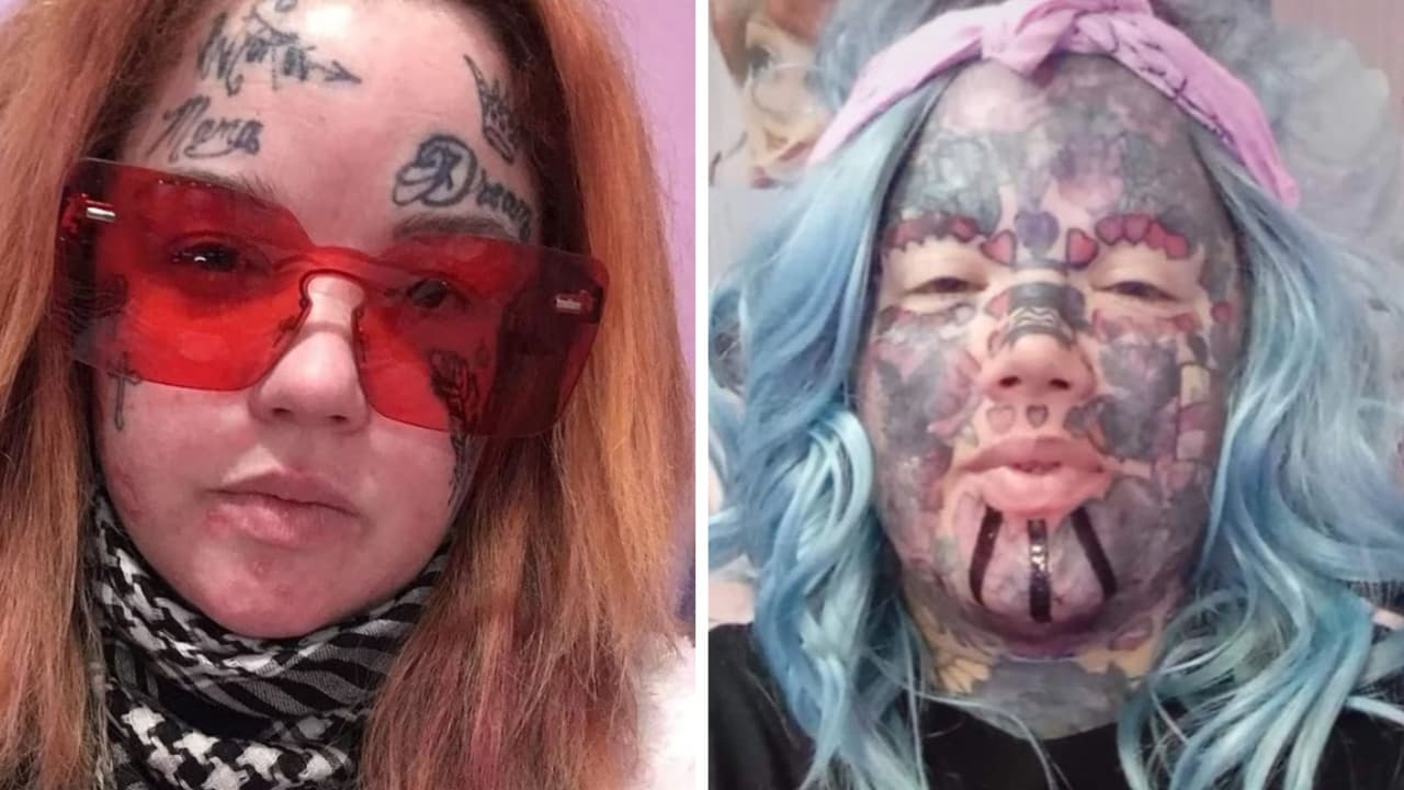Mujer pidió trabajo y se lo negaron por sus tatuajes en la cara: caso causó polémica en redes