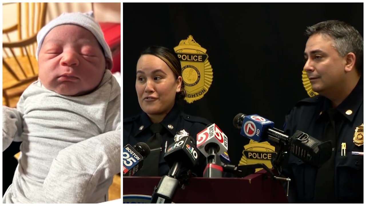 Agente hispana ayuda a madre a dar a luz en su coche el día de Navidad