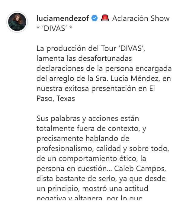 "Y precisamente hablando de profesionalismo, calidad y sobre todo, de un comportamiento ético, la persona en cuestión, Caleb Campos, dista bastante de serlo", se señaló en el escrito. 
<br>