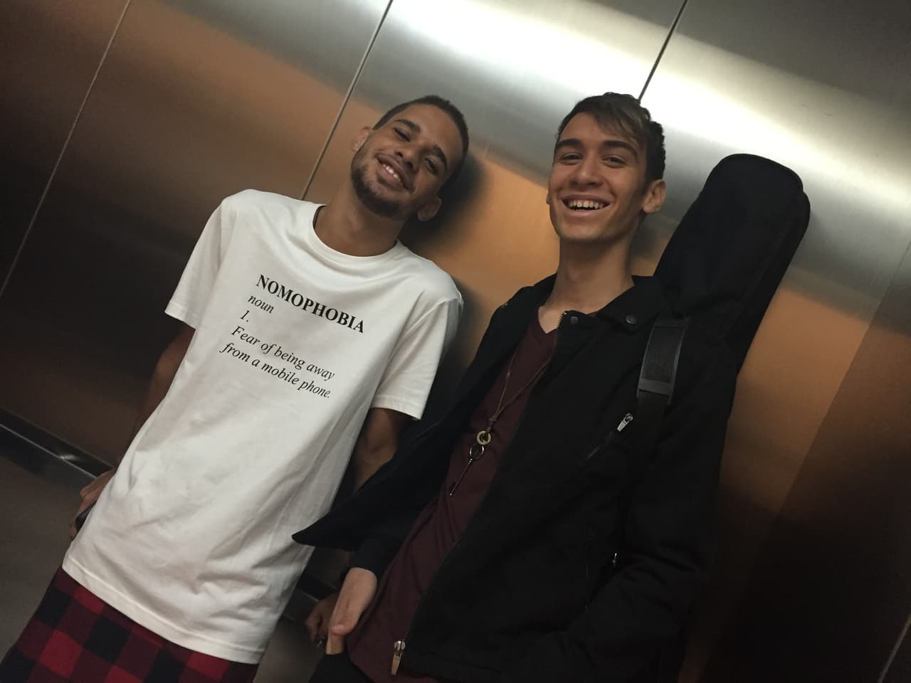 Patricia y José compartieron con los exparticipantes de la primera edición de La Banda, Joshua, Jaime y Sebastián, entre otros invitados en la primera grabación del programa.