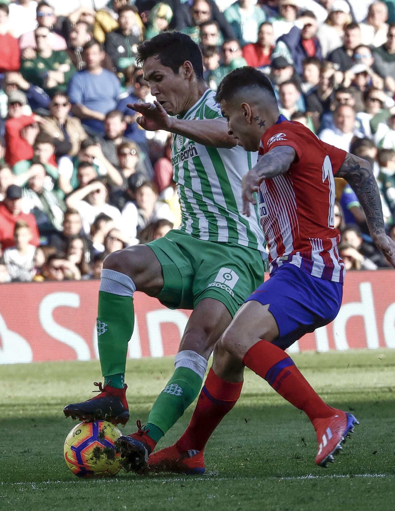 Betis fue dominante como local y desde el principio del juego tuvo la intención de ser dueño del balón.