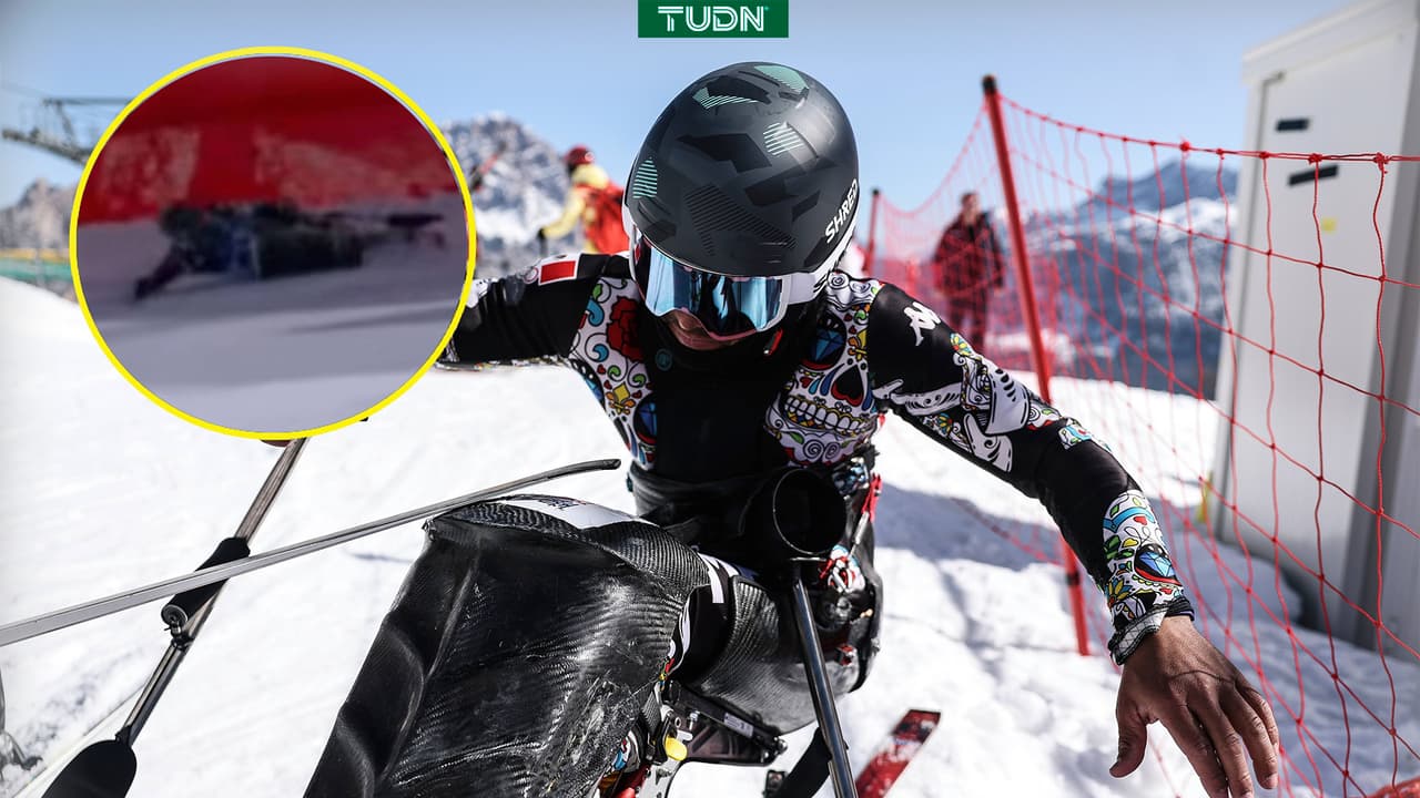 Accidente en debut de mexicano Arly Velásquez en Paralímpicos Milano-Cortina
