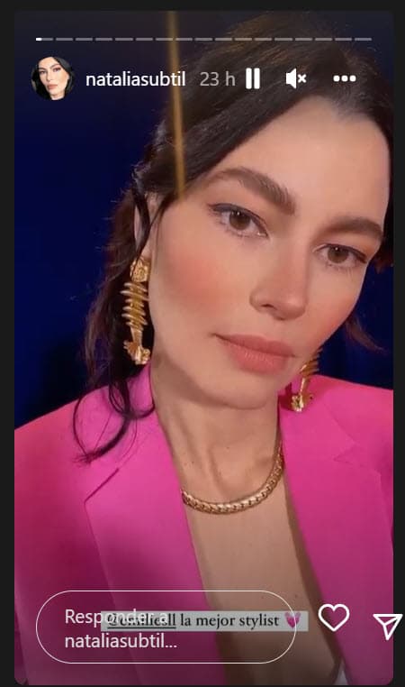 Natália Subtil también reaccionó a lo que la revista TVNotas publicó este martes 6 de septiembre. El medio dio a conocer audios en los que supuestamente ella pretende "¡sacarle dinero a toda la familia!". 
<br>