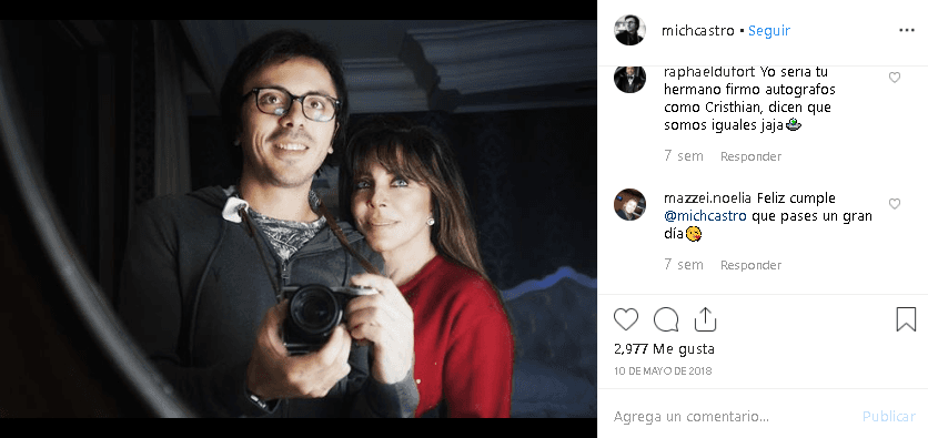 De acuerdo a Mitzy, cuando Verónica Castro se fue a probar el vestido de novia, ella estaba embarazada de Michelle.