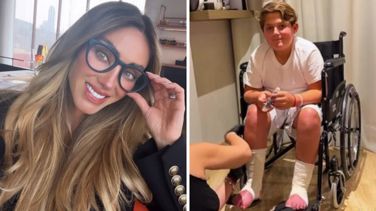 Anahí consiente a su sobrino de 11 años con tierno regalo tras ser mordido por un tiburón