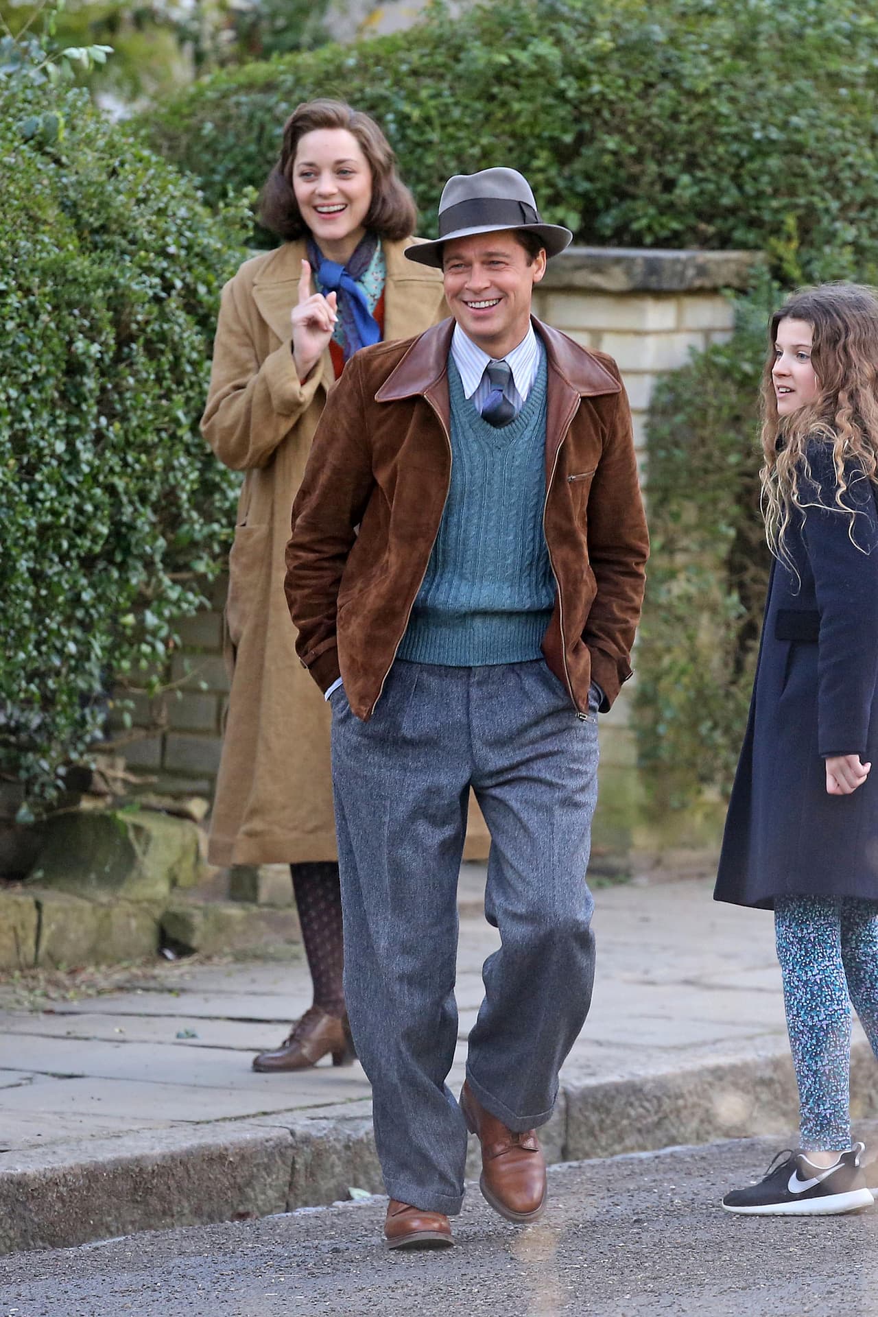 Brad ni se diga. Se la pasó de maravilla.