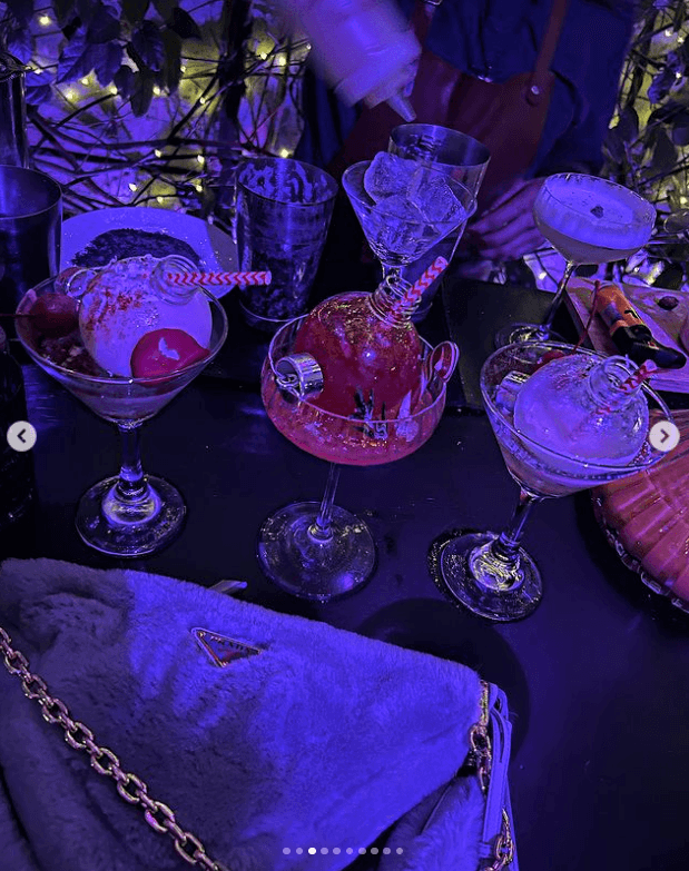 Belinda y su festejo de Navidad 2022