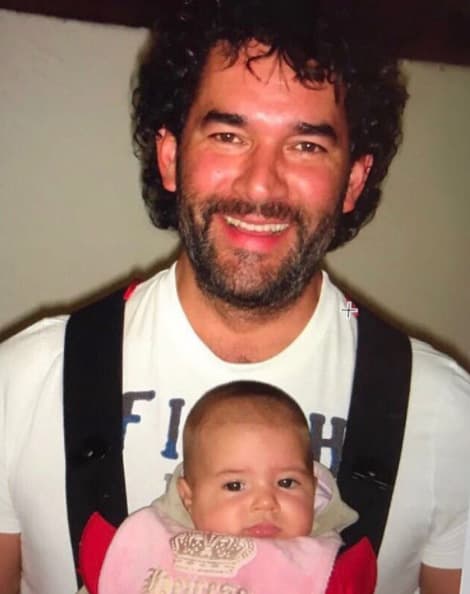 Eduardo Santamarina y Mayrín Villanueva tuvieron a su hija Julia en el 2009.