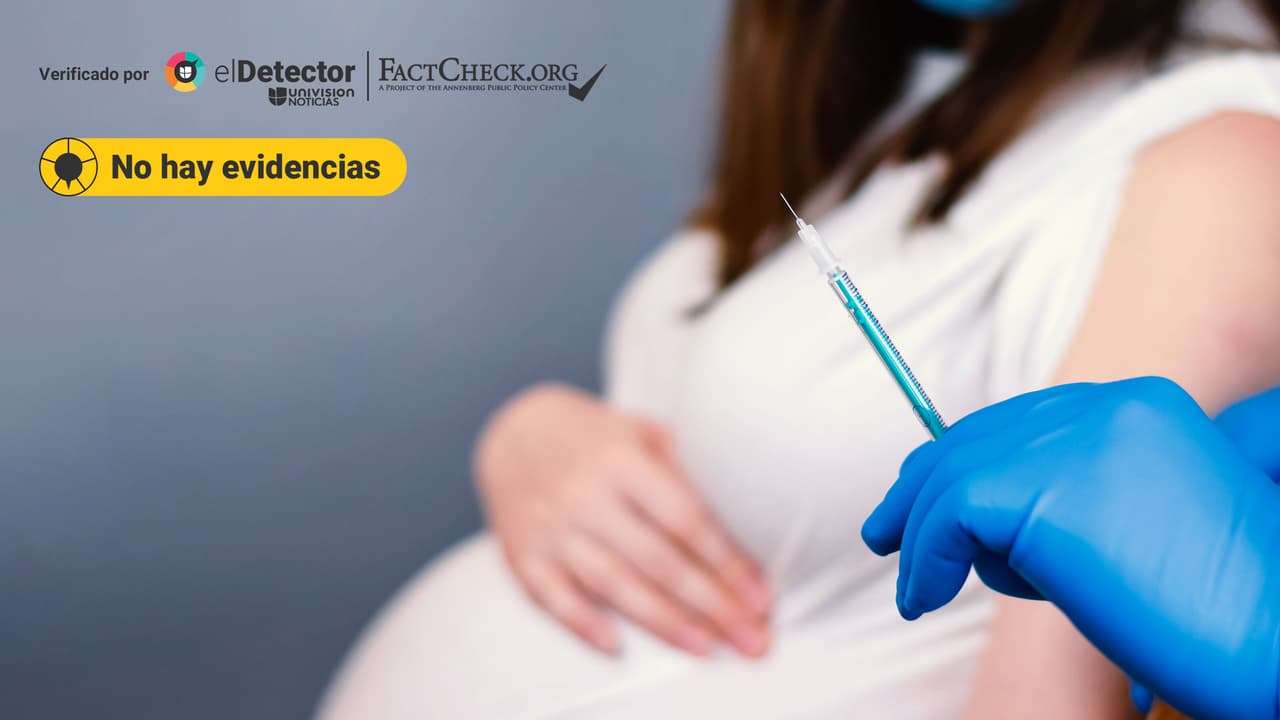 No hay pruebas de que las vacunas contra el covid-19 hayan causado el aumento de muertes de bebés en EEUU 
