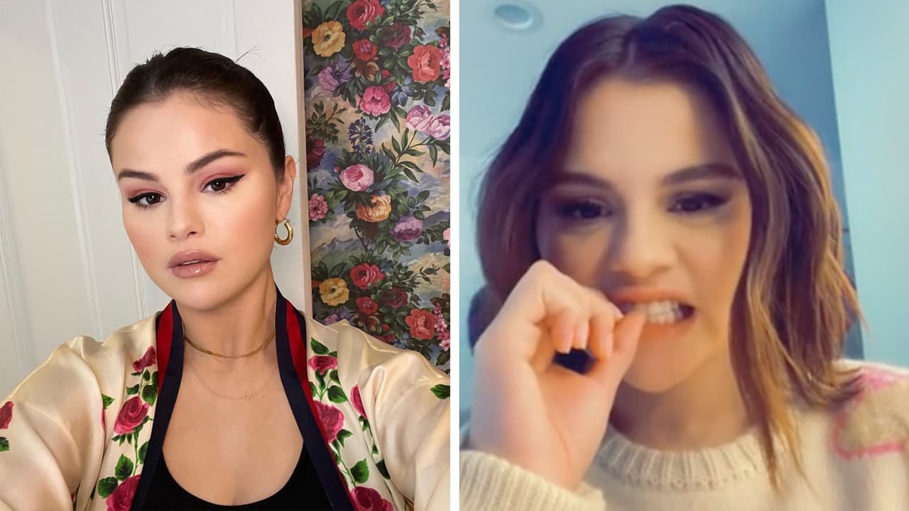 A Selena Gomez la critican por el video de tiktok: te donaron un riñon y estás tomando