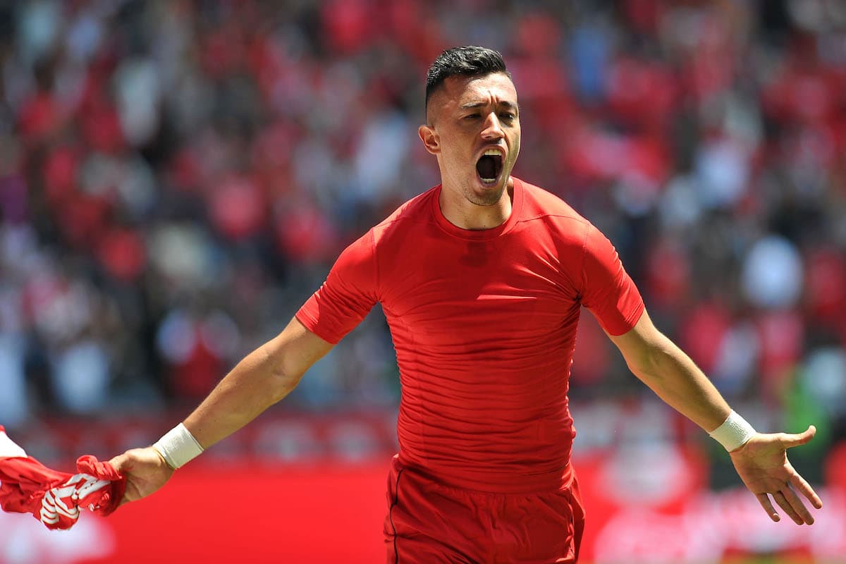 El jugador sudamericano marcó el descuento en la ida y en la vuelta puso un triplete, mientras que Pablo Barrientos completó el marcador. Luis Gerardo Chávez fue quien anotó el descuento.