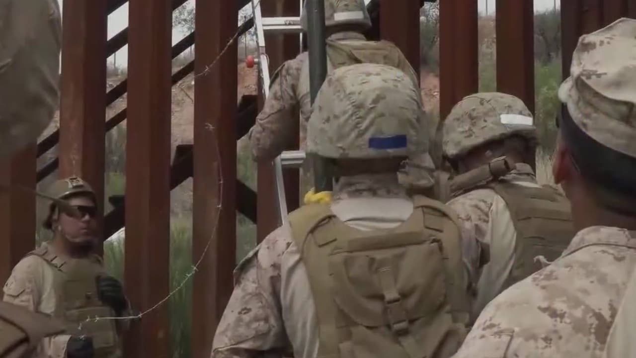 Despliegan a cientos de marines en la frontera entre Arizona y Sonora para reforzar la seguridad