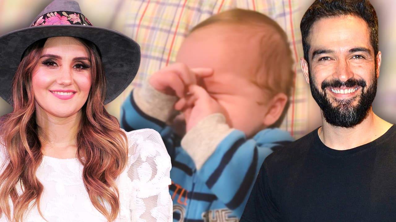 Alfonso Herrera deja ver por primera vez el rostro de su bebé y enamora a su ex, Dulce María