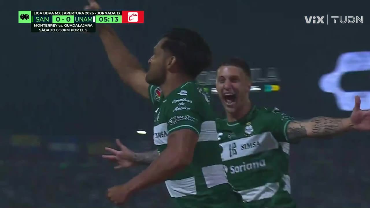 ¡De escándalo! Polémico penal para Santos, Silva se va expulsado y 'Mudo' Aguirre no perdona