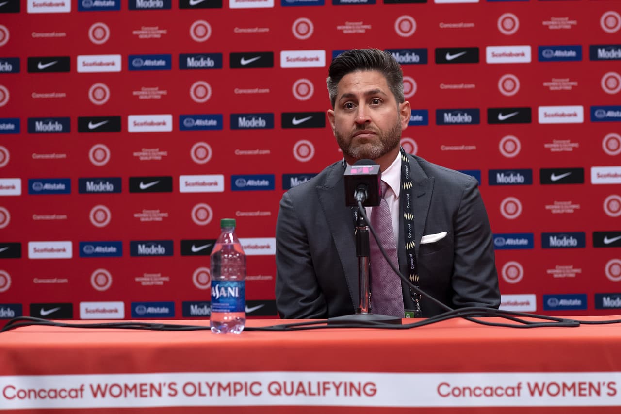 Christopher Cuéllar, técnico de la Selección Mexicana.