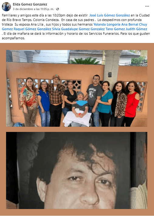 El cantautor ‘Ze Luis’ Gómez murió, según informó su hermana.