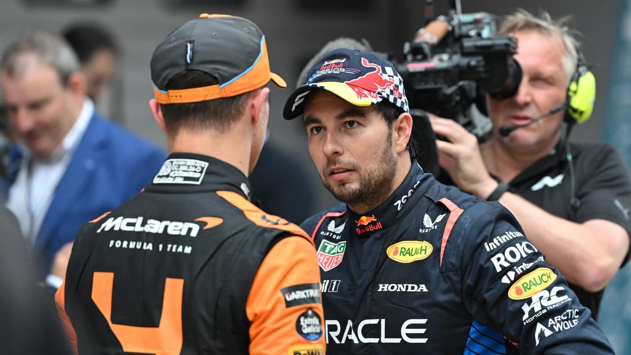  'Checo' Pérez lamenta no conseguir el doblete con Red Bull en el GP de China