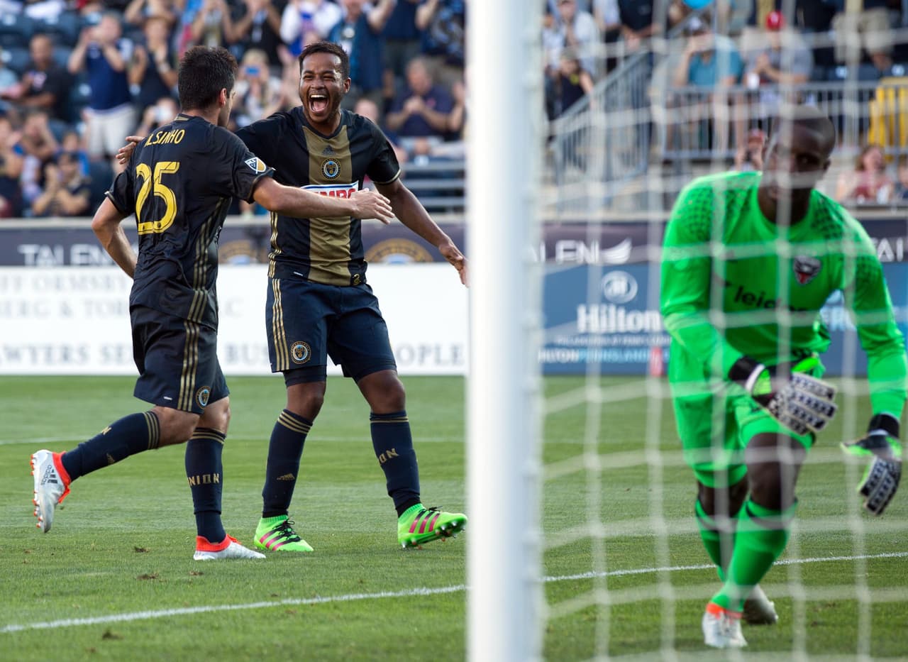 Philadelphia Union golea por 3-0 a DC United y se mantiene segundo en la Conferencia Este