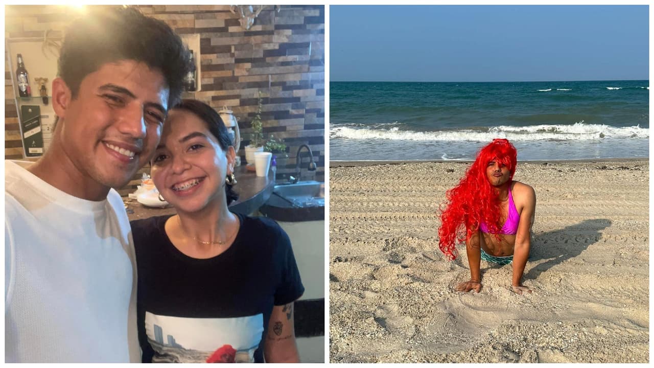 Joven se disfraza de 'La Sirenita' para dar sorpresa a su novia: Internet "muere de envidia"