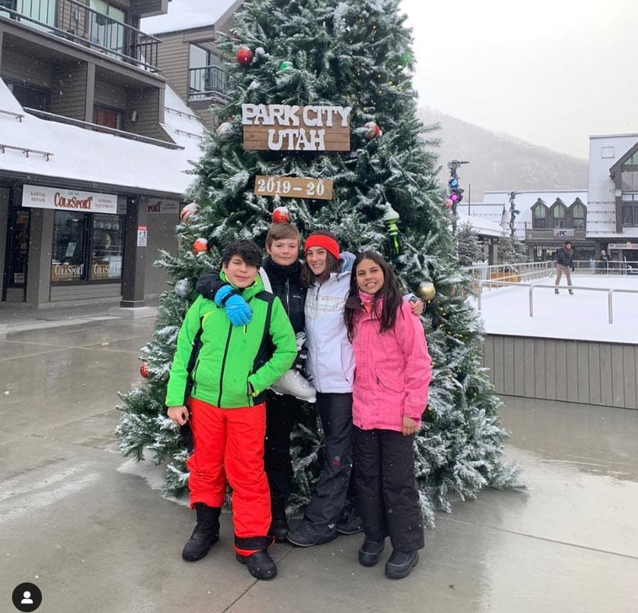 La protagonista de 'Gotita de amor' tiene cuatro hijos: María (22 años), Patricio (14), Alejandro (13) y Ana Sofía (11).
<br>