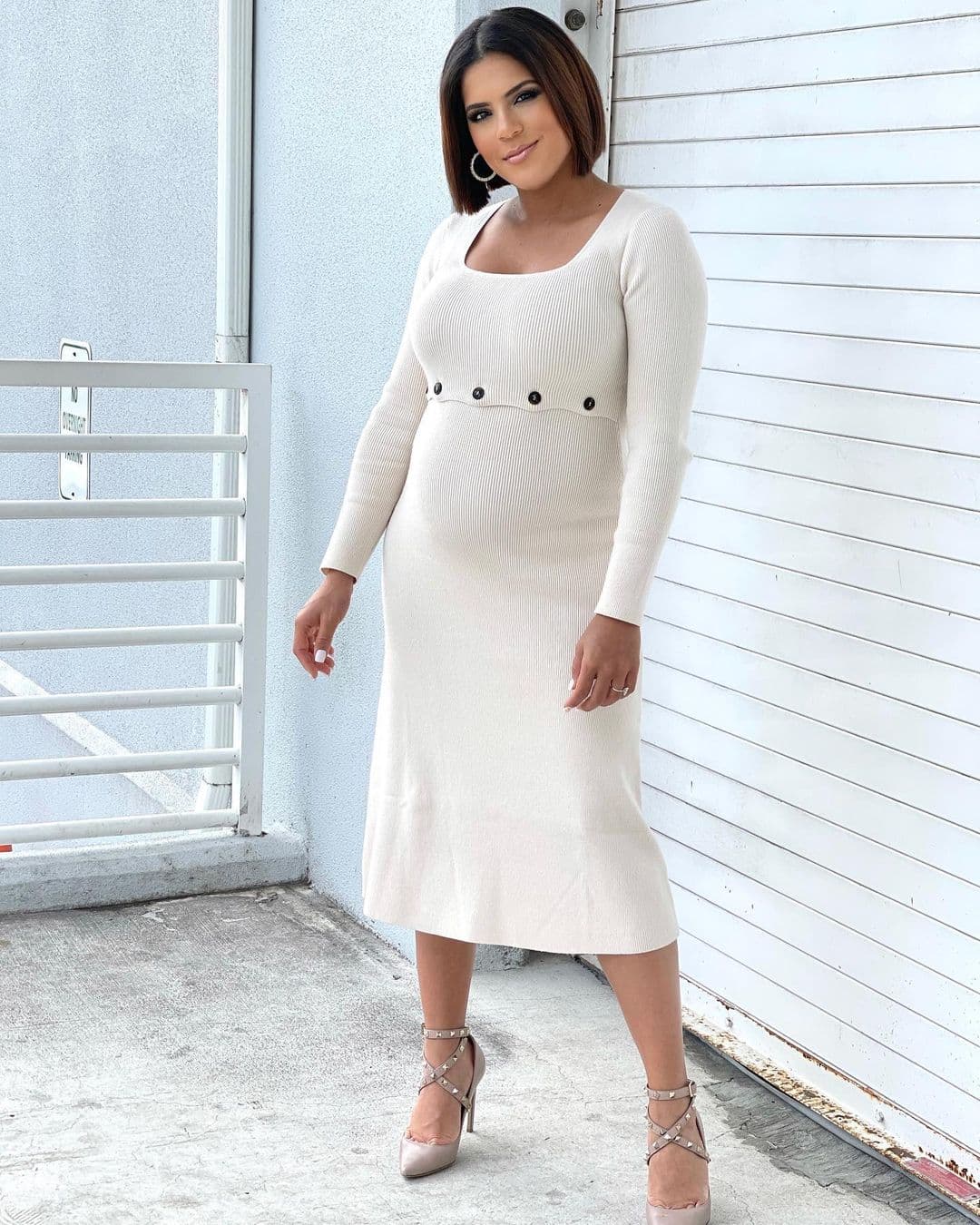 La conductora dominicana y su esposo Francesco Zampogna esperan recibir con salud y mucho amor al pequeñito que muy pronto les cambiará sus días para bien.