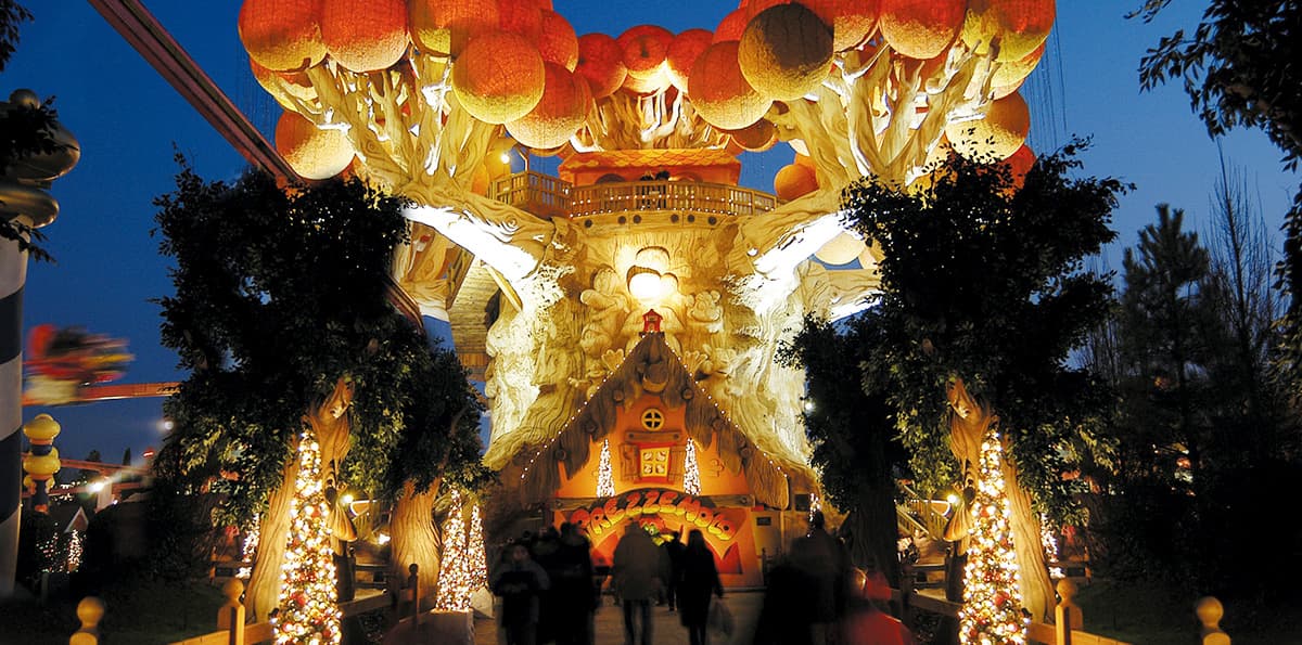 <b>24. Gardaland Resort en Castelnuovo del Garda, Italia.</b> Uno de los 10 parques temáticos más populares de Europa, este vistoso resort cuenta con siete montañas rusas y tres paseos acuáticos. Foto: Cortesía Gardaland Resort.