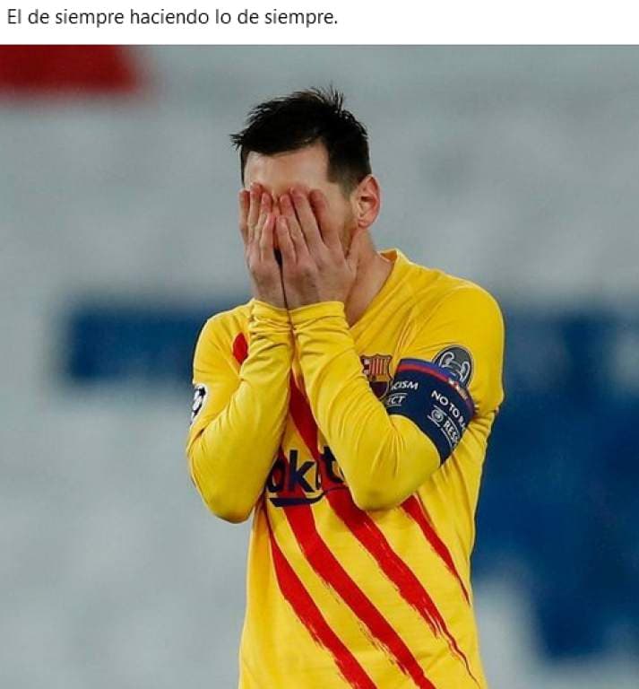 Los memes apalearon al Barcelona tras quedar fuera de la Champions | Cristiano Ronaldo y Messi son blanco del cotorreo en las redes sociales tras su eliminación de la justa continental.