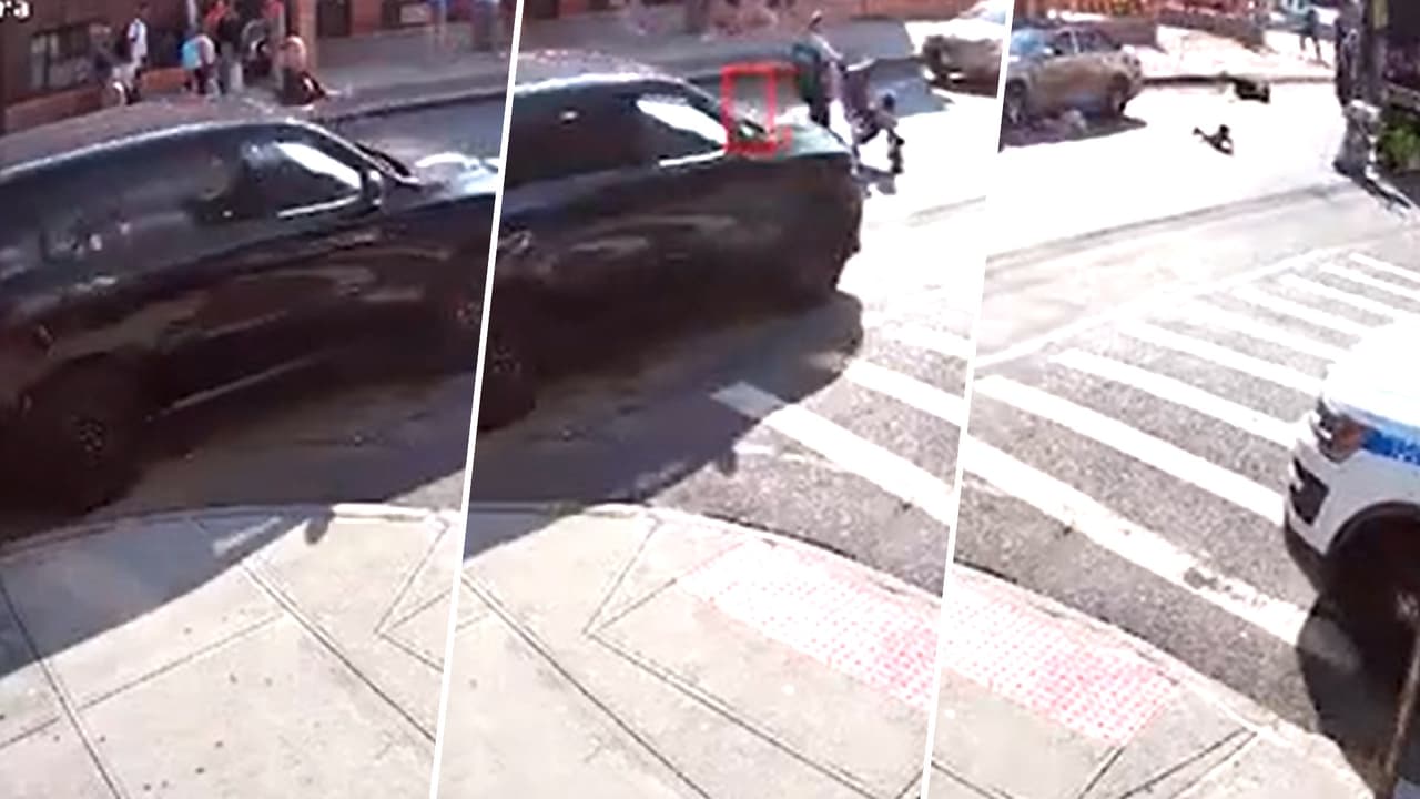 Revelan video del atropello de una madre y su bebé de 2 años en Queens