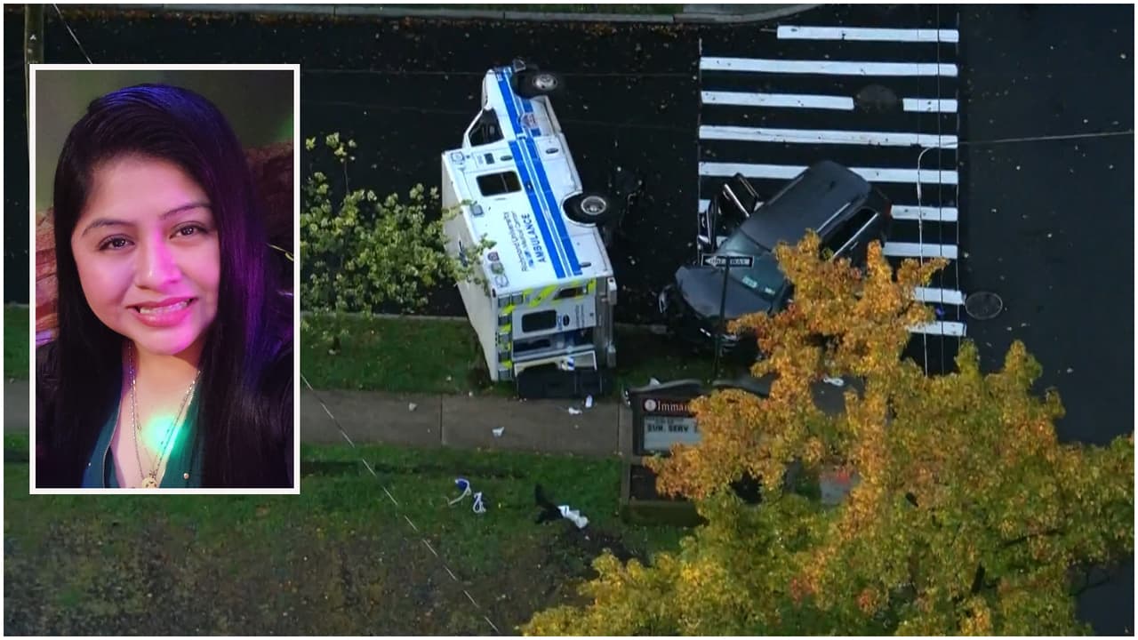 En cuestión de minutos dos accidentes consecutivos 
<a href="https://www.univision.com/local/nueva-york-wxtv/maria-andres-martinez-muere-ambulancia-estrello-staten-island-nueva-york">terminaron con la vida de María Andrés-Martínez.</a> La ambulancia que la auxiliaba tras haber sido arrollada tuvo un accidente de camino al hospital.