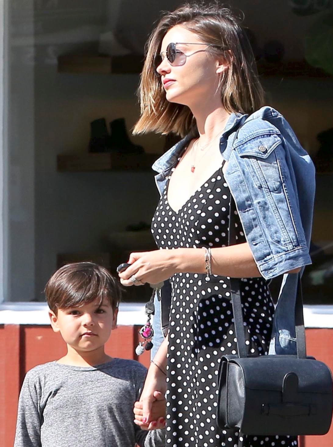 Flynn es hijo de Miranda Kerr y del actor Orlando Bloom.