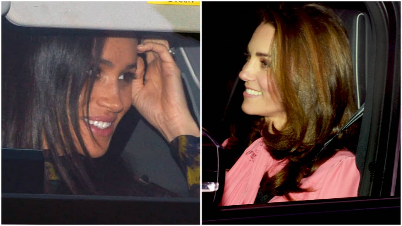 De acuerdo con lo reportado por el Daily Mail, la prensa estuvo atenta a la llegada y salida de los dos matrimonios jóvenes del reino: 
<b><a href="https://www.univision.com/entretenimiento/realeza/el-principe-william-hace-una-broma-de-mal-gusto-a-kate-en-publico-y-ella-no-se-queda-callada">el príncipe William y su esposa Kate Middleton</a></b>, así como del 
<b><a href="https://www.univision.com/entretenimiento/ya-no-es-una-pancita-asi-luce-meghan-markle-a-mitad-de-su-embarazo-video">príncipe Harry con Meghan Markle</a></b>, alrededor de quienes hay una ola de rumores sobre presuntas peleas y un distanciamiento.