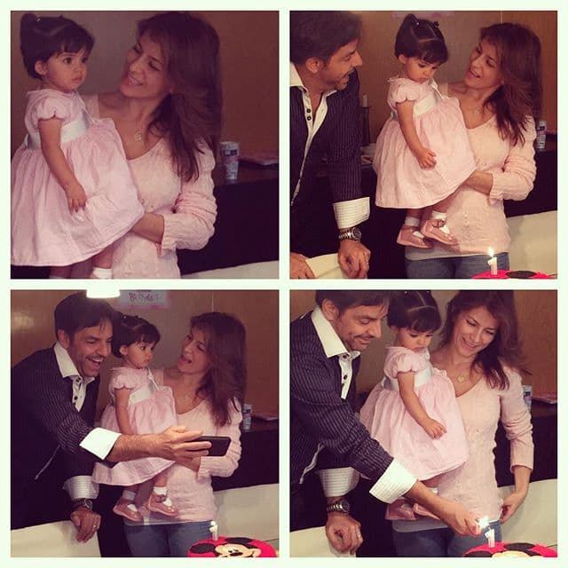 Disfruta de las imágenes más encantadoras de Aitana, la hija de Eugenio y Alessandra.