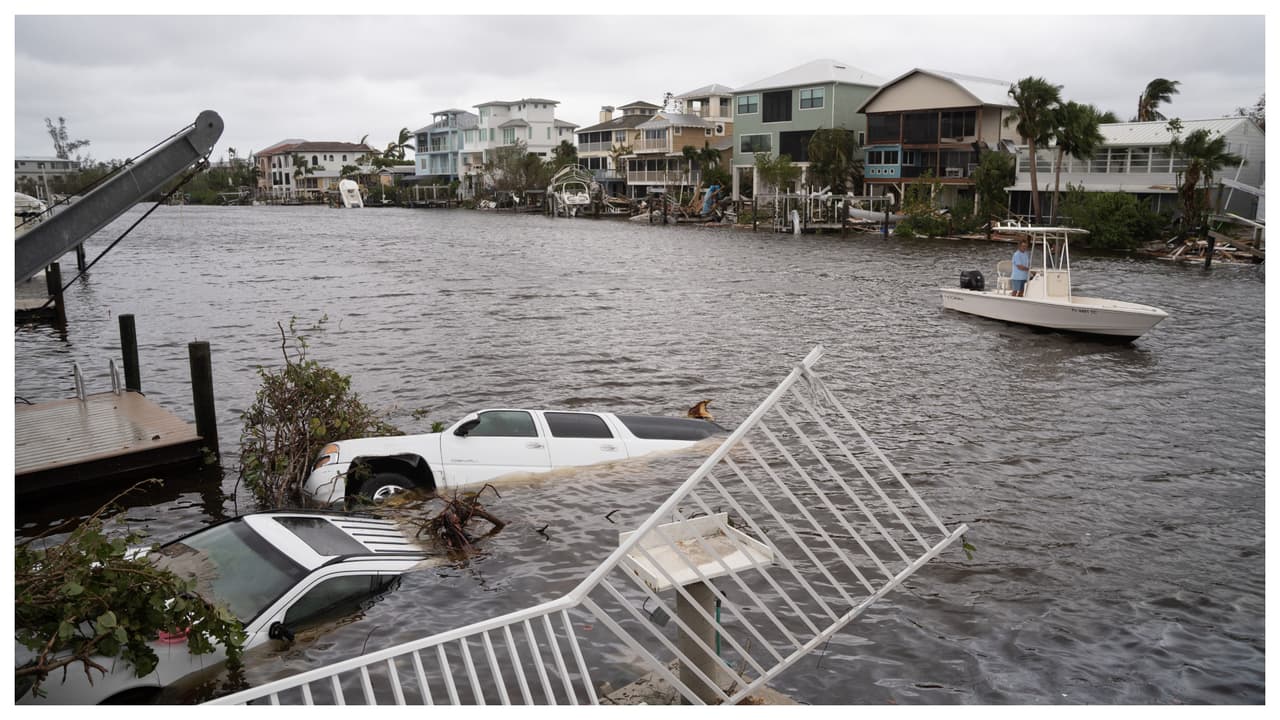 Reportan 21 posibles muertes por causa del huracán Ian en Florida