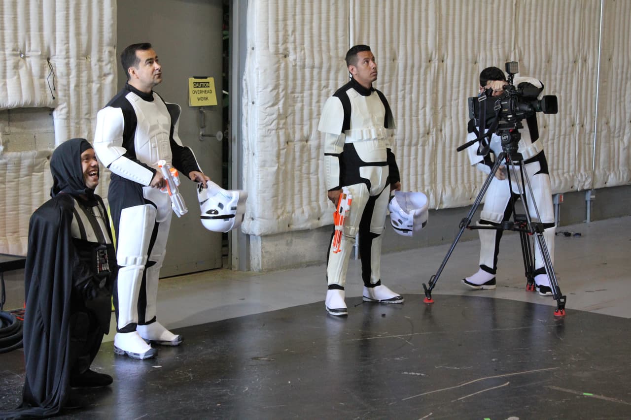 En El Gordo y la Flaca tuvimos a Gordo Luke, Princesa Lili, sexy Chewbacca, mini Vader y más.