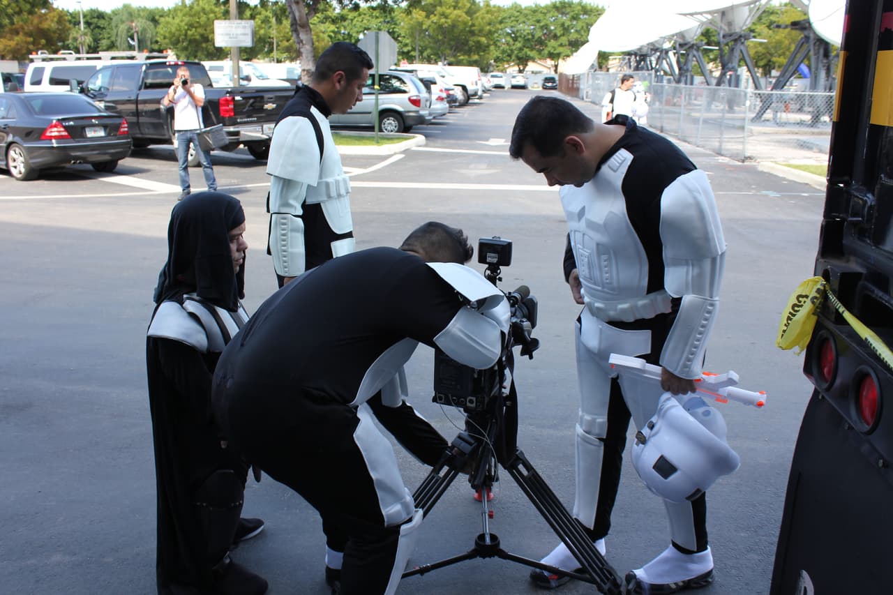 En El Gordo y la Flaca tuvimos a Gordo Luke, Princesa Lili, sexy Chewbacca, mini Vader y más.