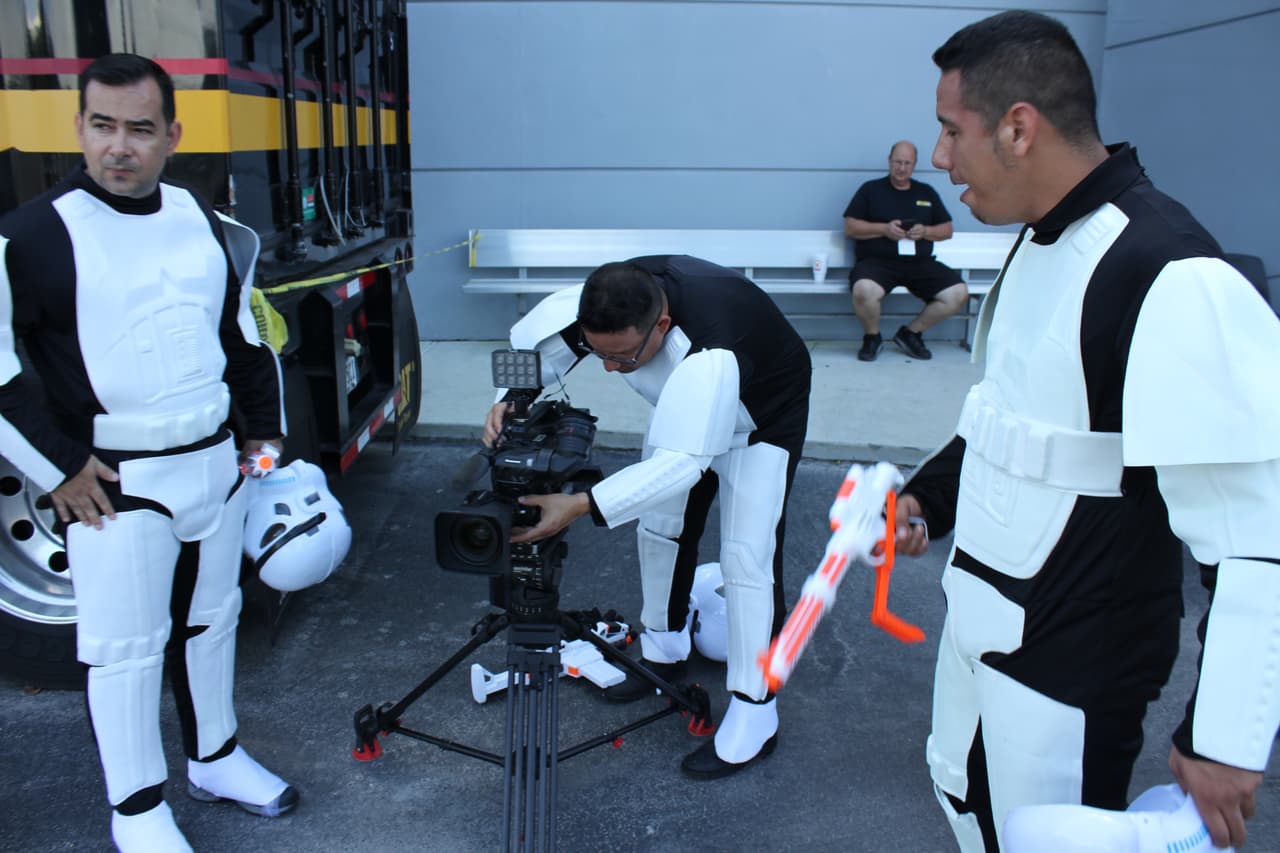 En El Gordo y la Flaca tuvimos a Gordo Luke, Princesa Lili, sexy Chewbacca, mini Vader y más.