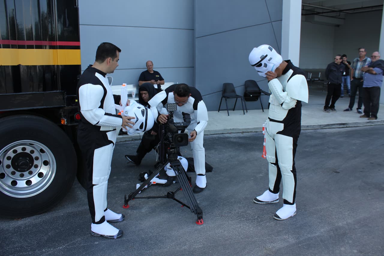 En El Gordo y la Flaca tuvimos a Gordo Luke, Princesa Lili, sexy Chewbacca, mini Vader y más.