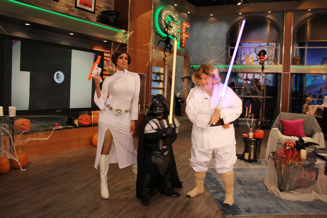 En El Gordo y la Flaca tuvimos a Gordo Luke, Princesa Lili, sexy Chewbacca, mini Vader y más.