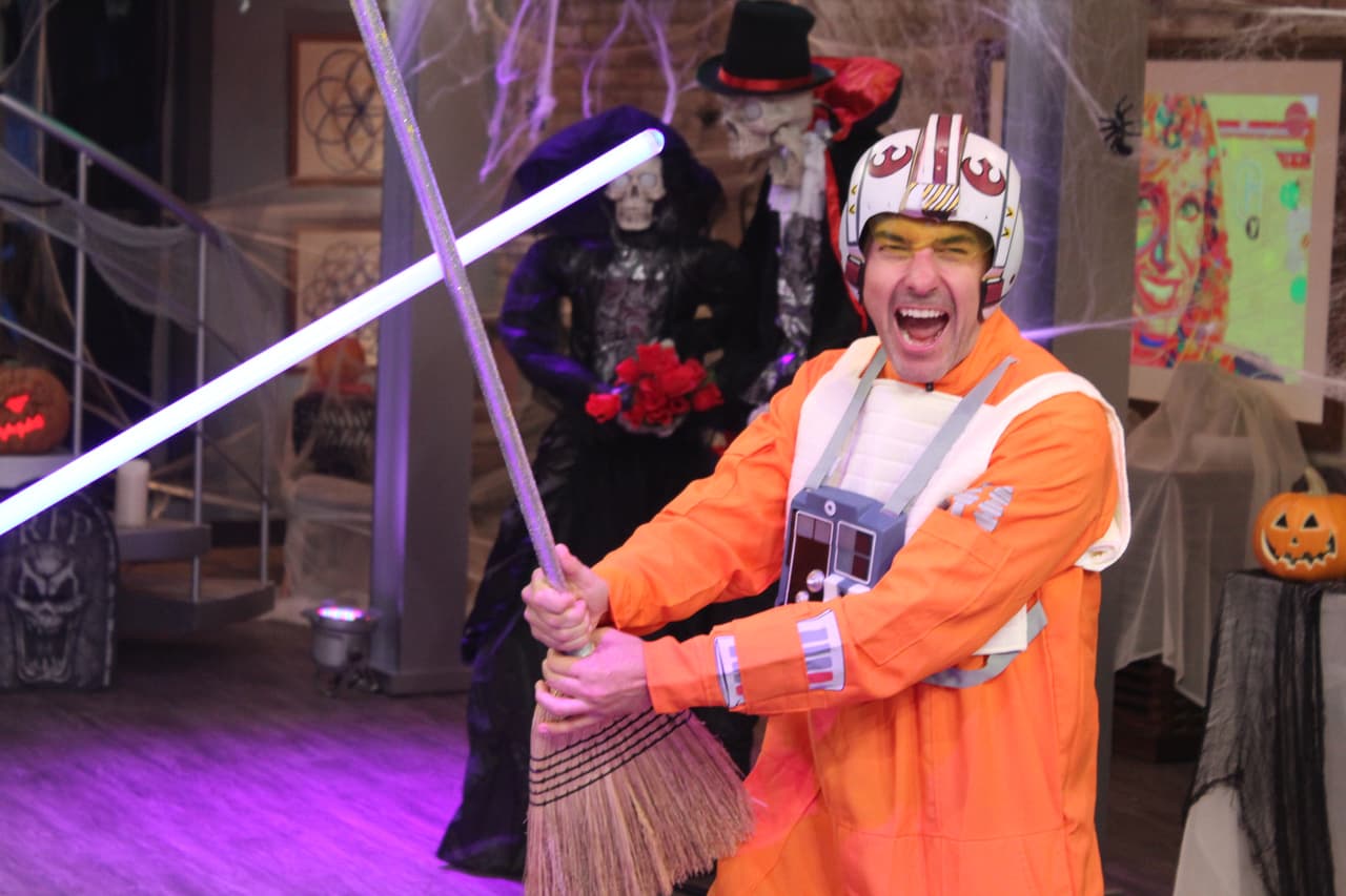 En El Gordo y la Flaca tuvimos a Gordo Luke, Princesa Lili, sexy Chewbacca, mini Vader y más.