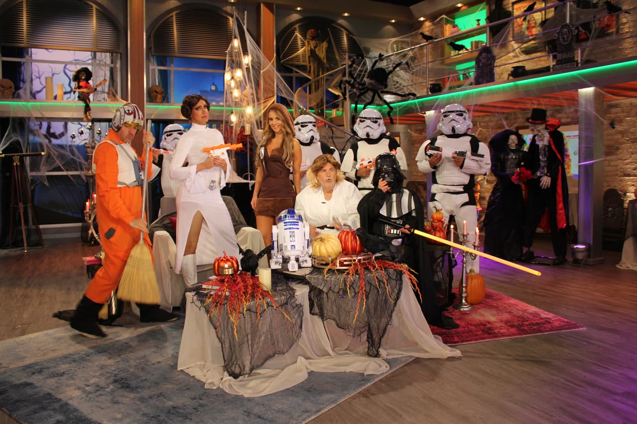 En El Gordo y la Flaca tuvimos a Gordo Luke, Princesa Lili, sexy Chewbacca, mini Vader y más.