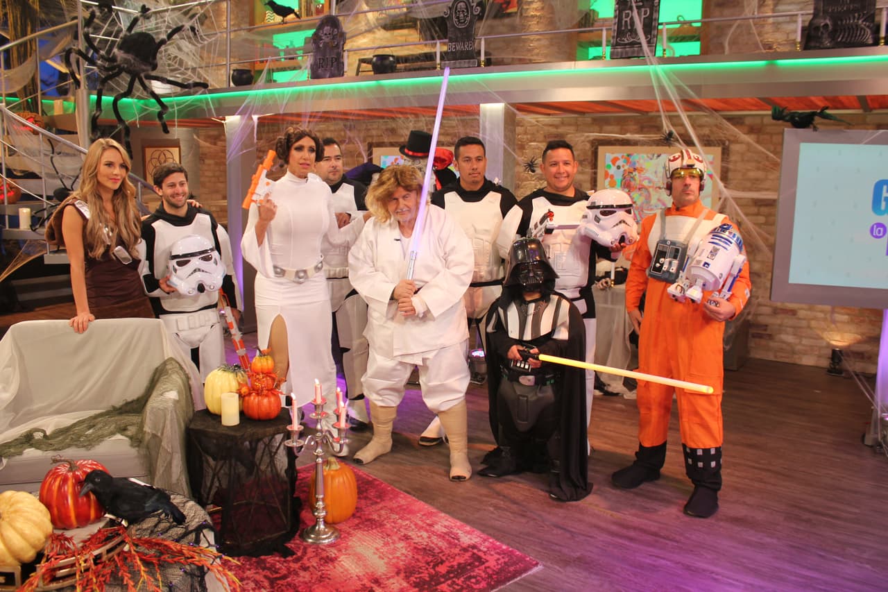 En El Gordo y la Flaca tuvimos a Gordo Luke, Princesa Lili, sexy Chewbacca, mini Vader y más.