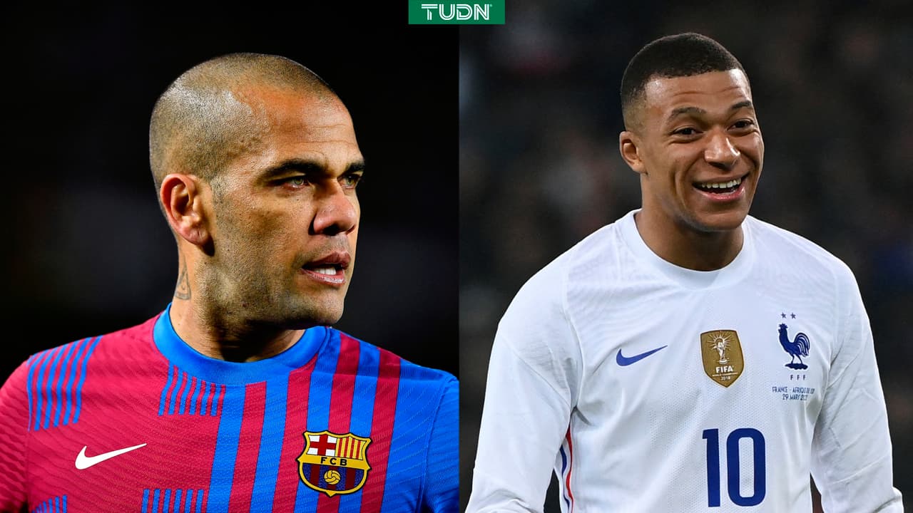 Dani Alves prefiere a Mbappé que a Haaland en Barcelona: "Es más completo"