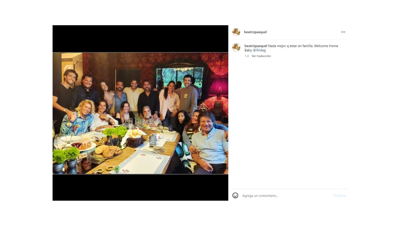 Frida Sofía no ha confirmado su presunta estancia en México.