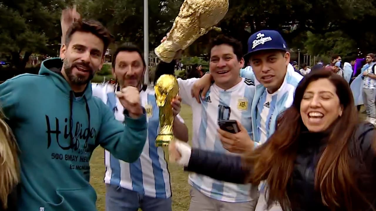 "Nos sacamos la tristeza", dijeron los argentinos al recordar la final perdida en el 2014.