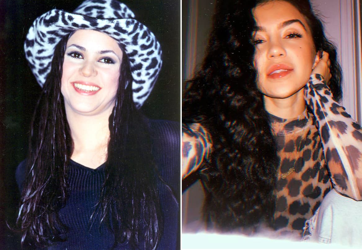 De hecho, si uno se inmiscuye en el archivo de ambas, hay fotografías más antiguas en las que el parecido prevalece.
<br>