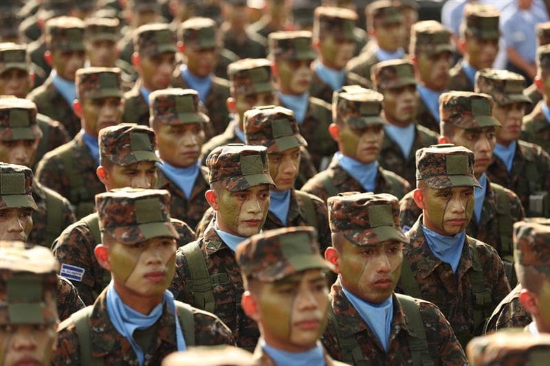 Los efectivos militares estarán distribuidos en las ciudades de Chalatenango (norte), Sensuntepeque (noreste), San Francisco Gotera (noreste), San Vicente (este) y Zacatecoluca.