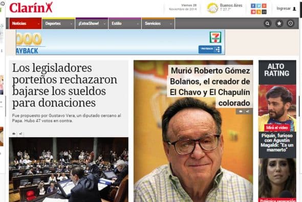 El Clarín de España.